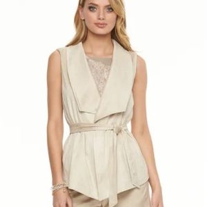 NWOT! Juicy Couture retro vest, faux suede